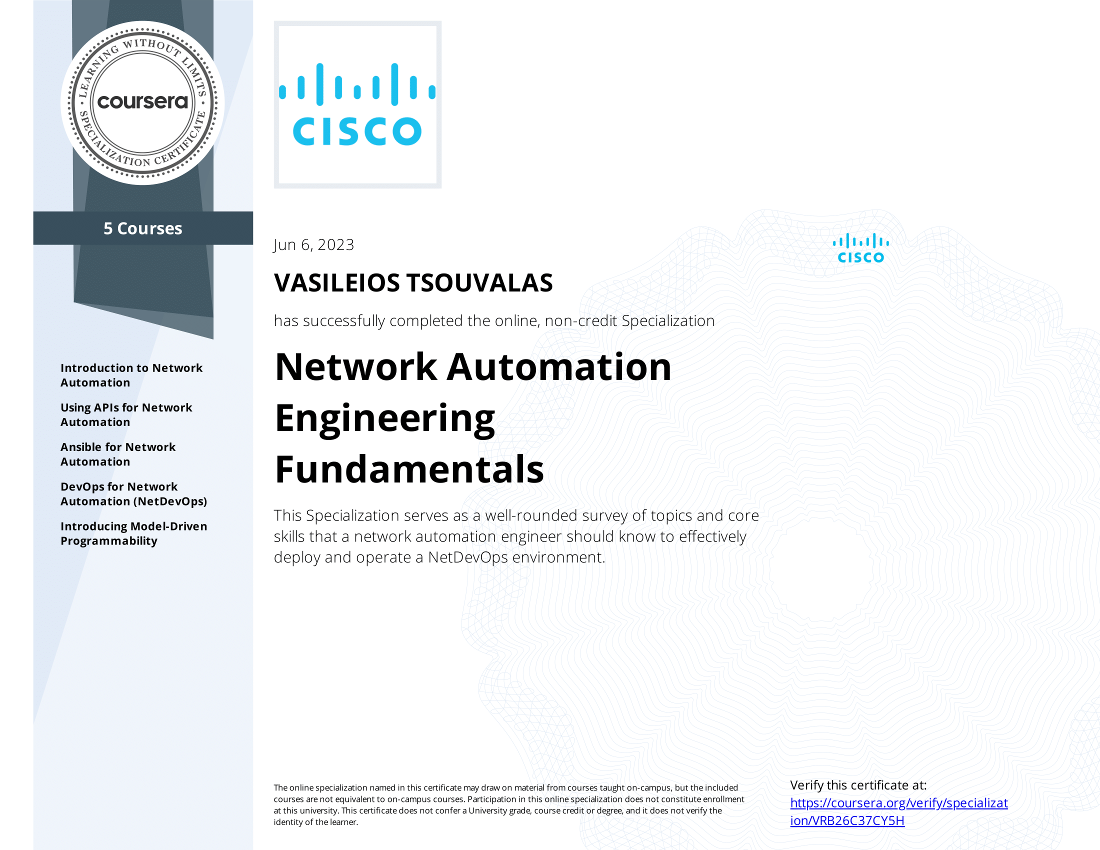 CISCO Network Automation