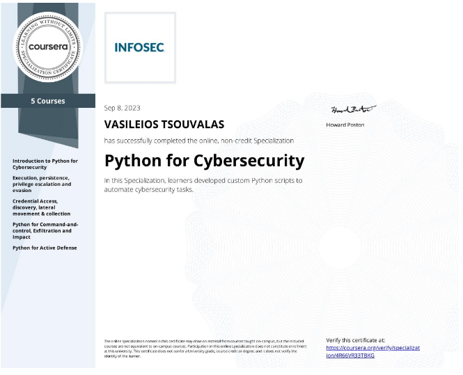 Python for Cybersecurity